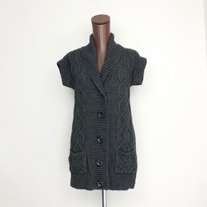Gap Cable Knit Cardigan Sweater